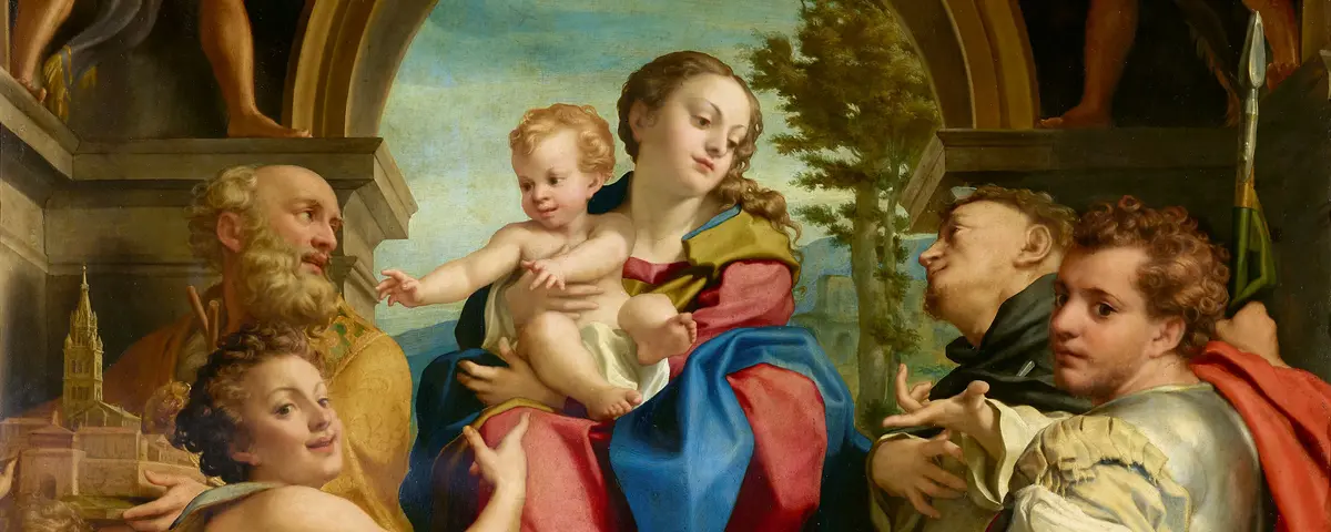 Correggio, Madonna des heiligen Georg, um 1530