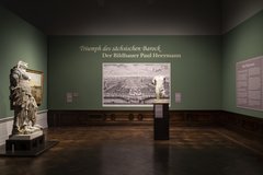 Ausstellungsansicht &quot;Triumph des sächsischen Barock: der Bildhauer Paul Heermann&quot;