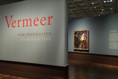 Ausstellungsansicht &quot;Johannes Vermeer. Vom Innehalten&quot; 