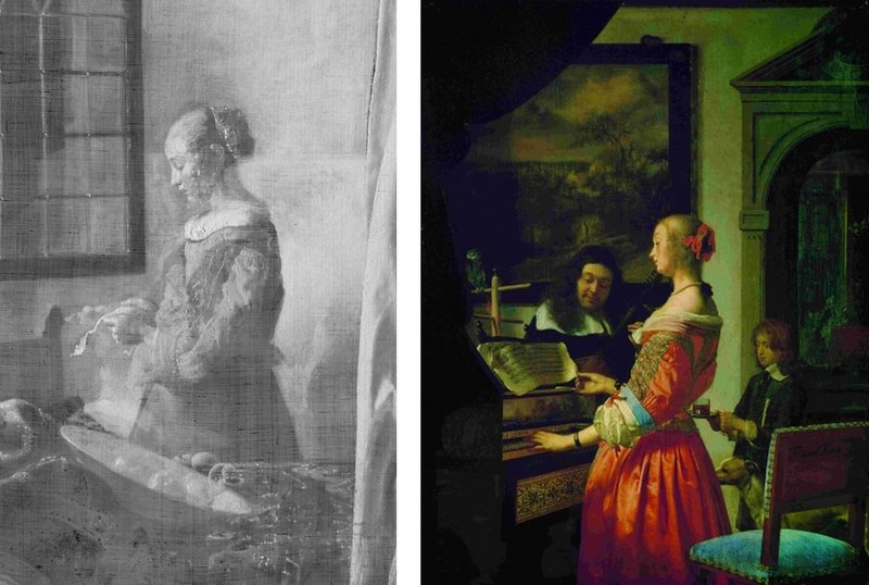 Gemäldegalerie Alte Meister: The process of creating the painting