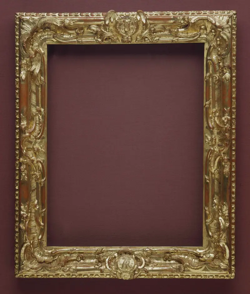 golden gallery frame for Pietro A. Rotari, The Penitent Magdalene