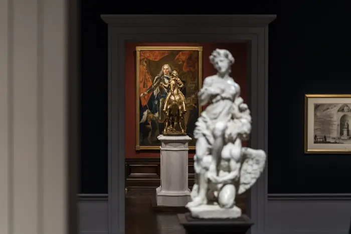 Ausstellungsansicht "Triumph des sächsischen Barock: der Bildhauer Paul Heermann"