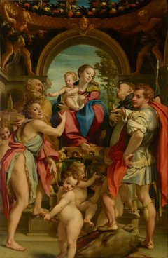 Correggio, Die Madonna des heiligen Georg, um 1529/30