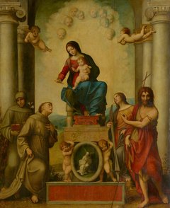 Correggio, Die Madonna des heiligen Franziskus, 1514/15