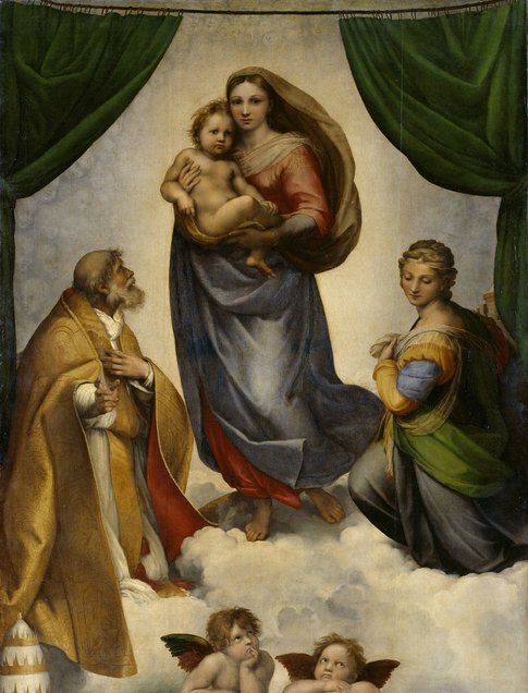 Gemäldegalerie Alte Meister: The Sistine Madonna