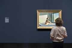 Ausstellungsansicht &quot;Edward Hopper. Die innere und die äußere Welt&quot;