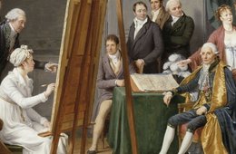 Marie-Gabrielle Capet, Atelierszene, 1808 Gemälde mit einer Atelierszene