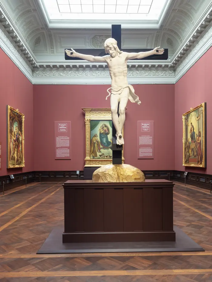 Ausstellungsansicht Raffael und die Madonna