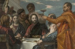 Paolo Veronese, Die Hochzeit zu Kana, um 1571 Gemälde der Hochzeit zu Kana